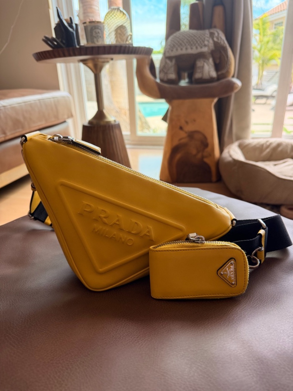 PRADA TRIANGLE CROSSBODY